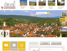 Tablet Screenshot of malterdingen.de